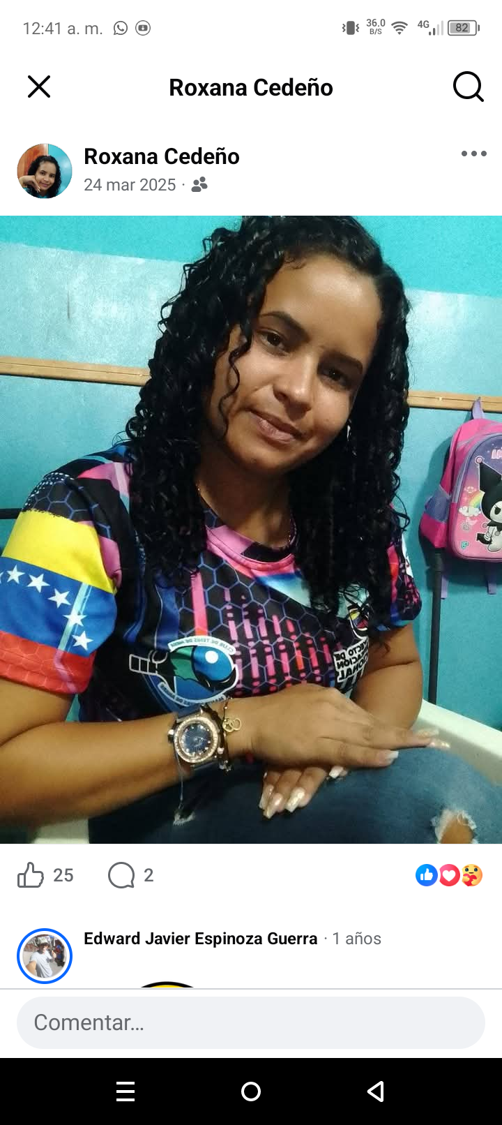 Foto de Roxana Cedeño edeño Gómez
