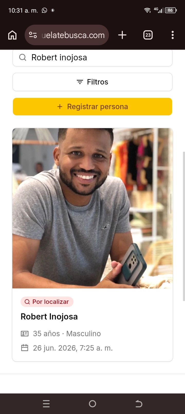 Foto de Robert inojosa