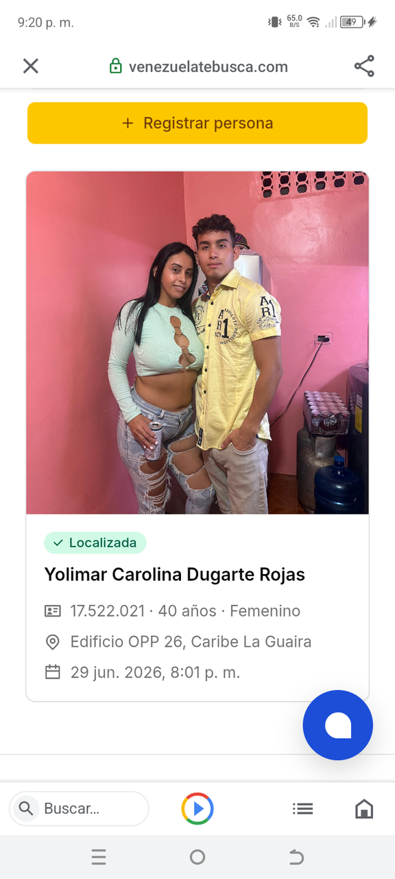 Foto de Yolimar Carolina dugerte rojas