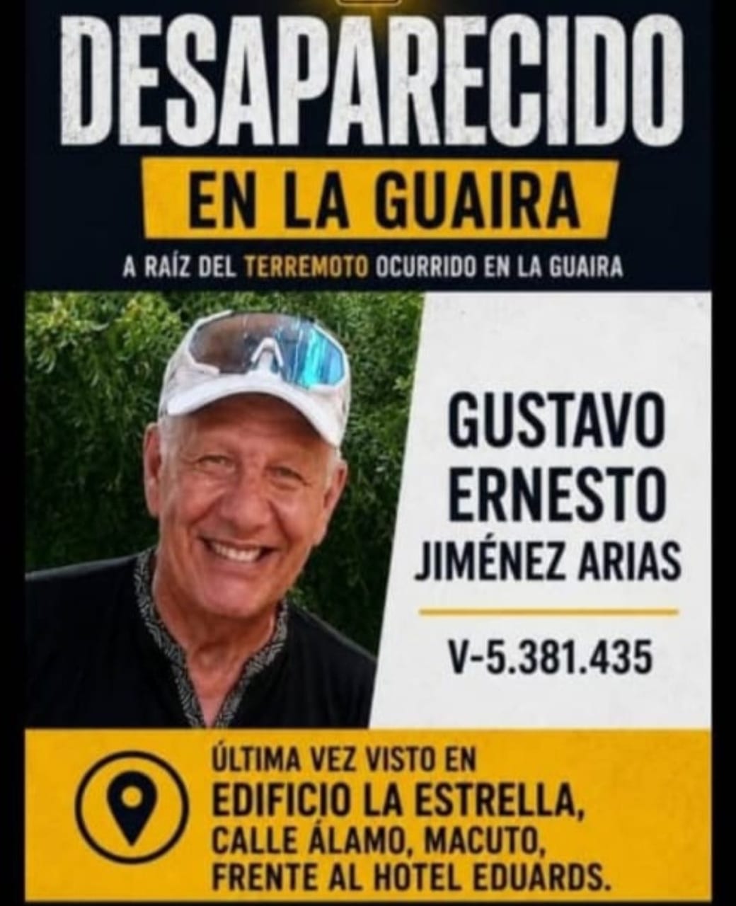 Foto de Gustavo Ernesto Jiménez Arias