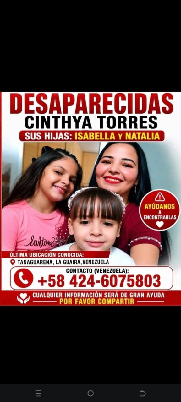 Cyntia torres e hijas