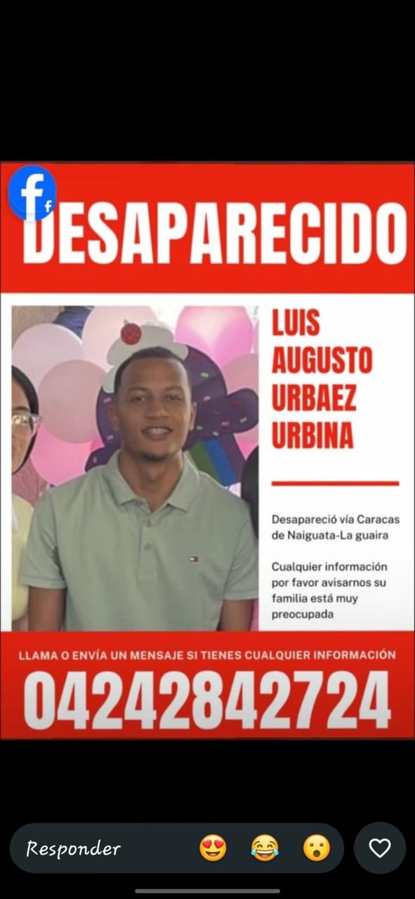 Foto de Luis Augusto Urbaez Urbina