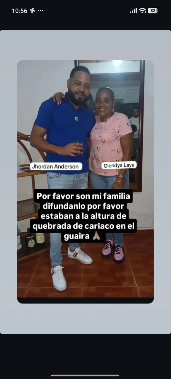 Foto de Jordan y Glendy Anderson Laya