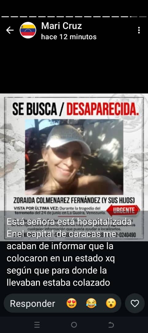 Foto de Zoraida colmenarez