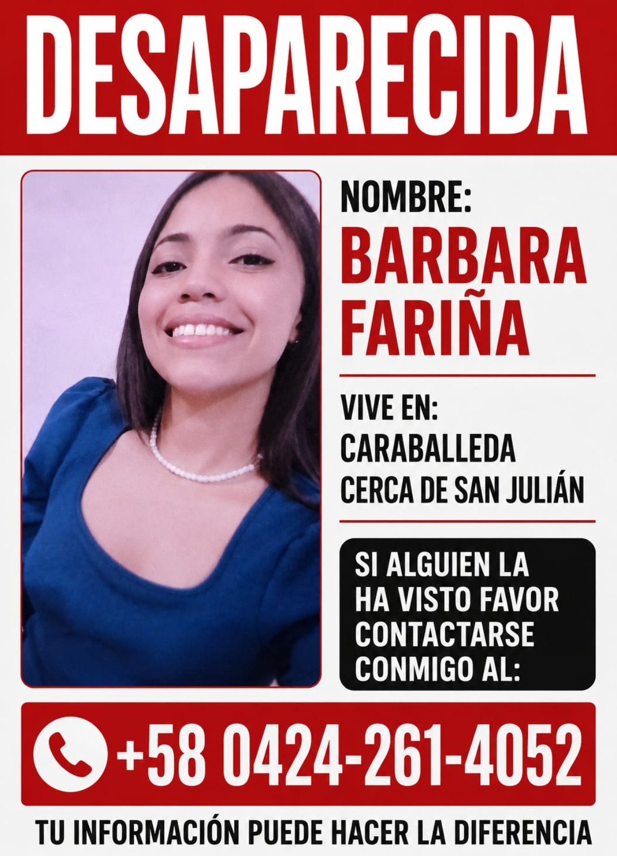 Foto de Barbara Fariñez