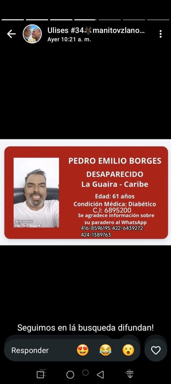 Foto de Pedro Emilio Borges