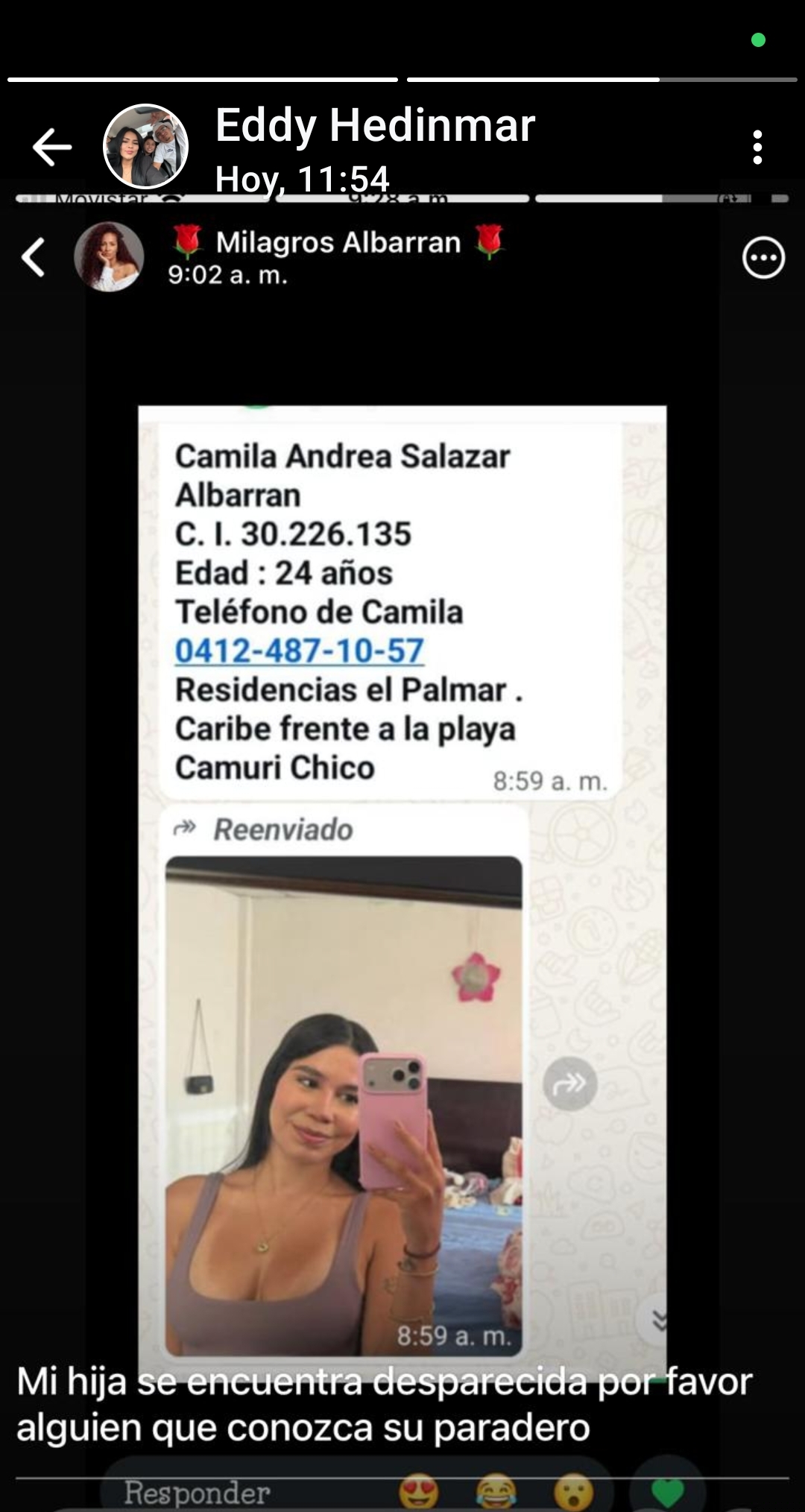Foto de Camila Andrea Salazar Albarrán