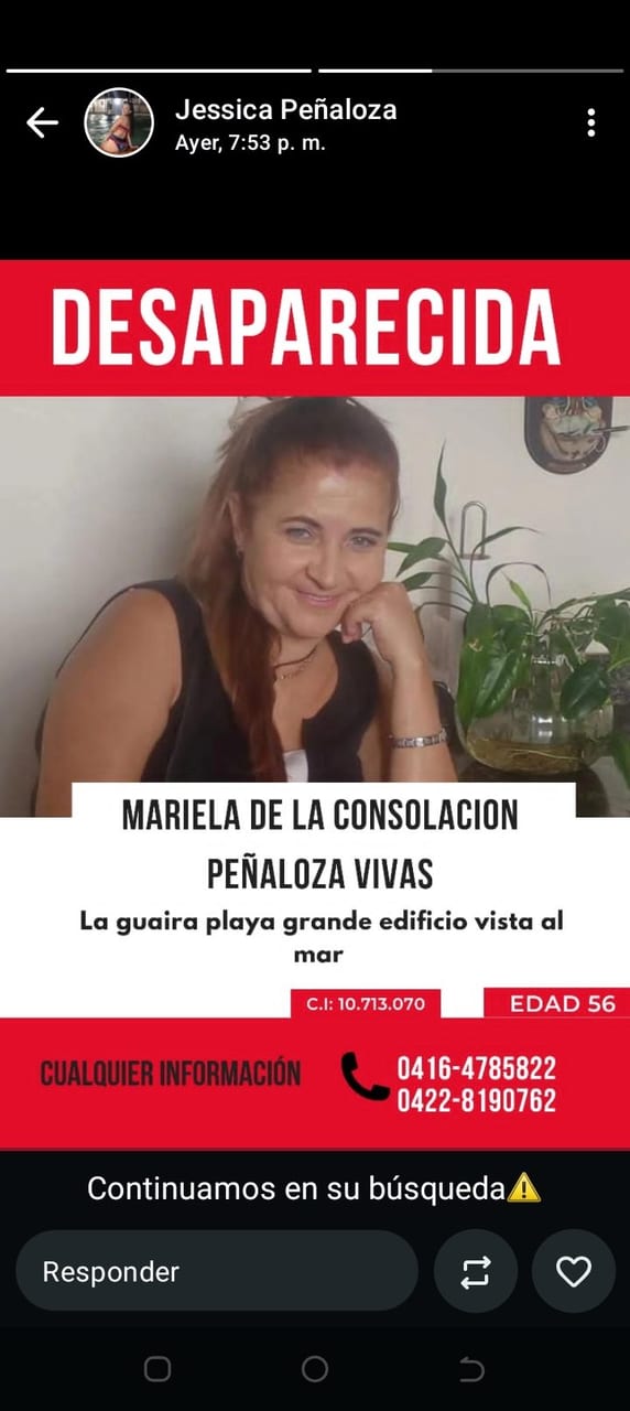 Foto de Mariela de la Consolación Peñaloza Vivass