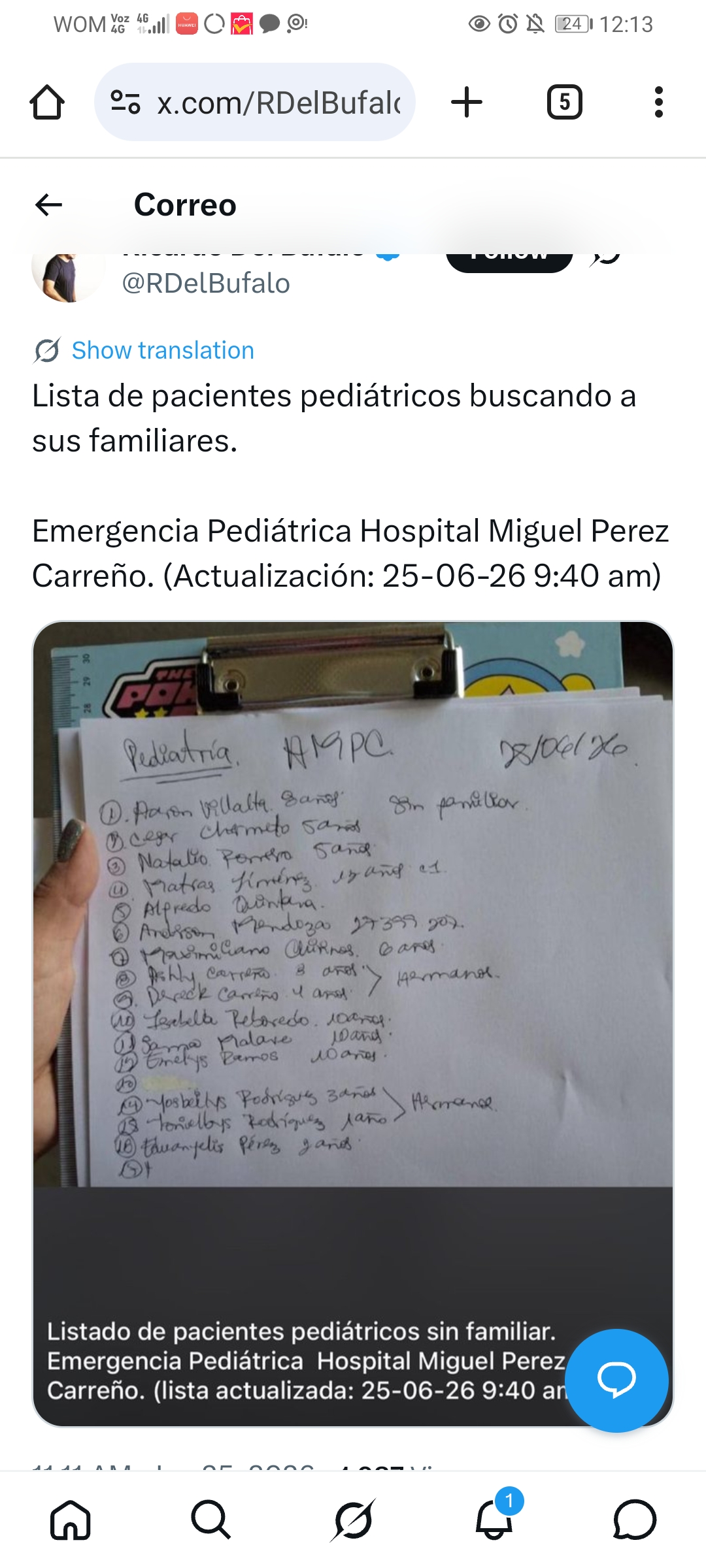 Foto de Aaron Villalta