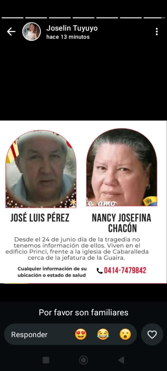 Foto de Jose Luis perez , nancy josefina chacon