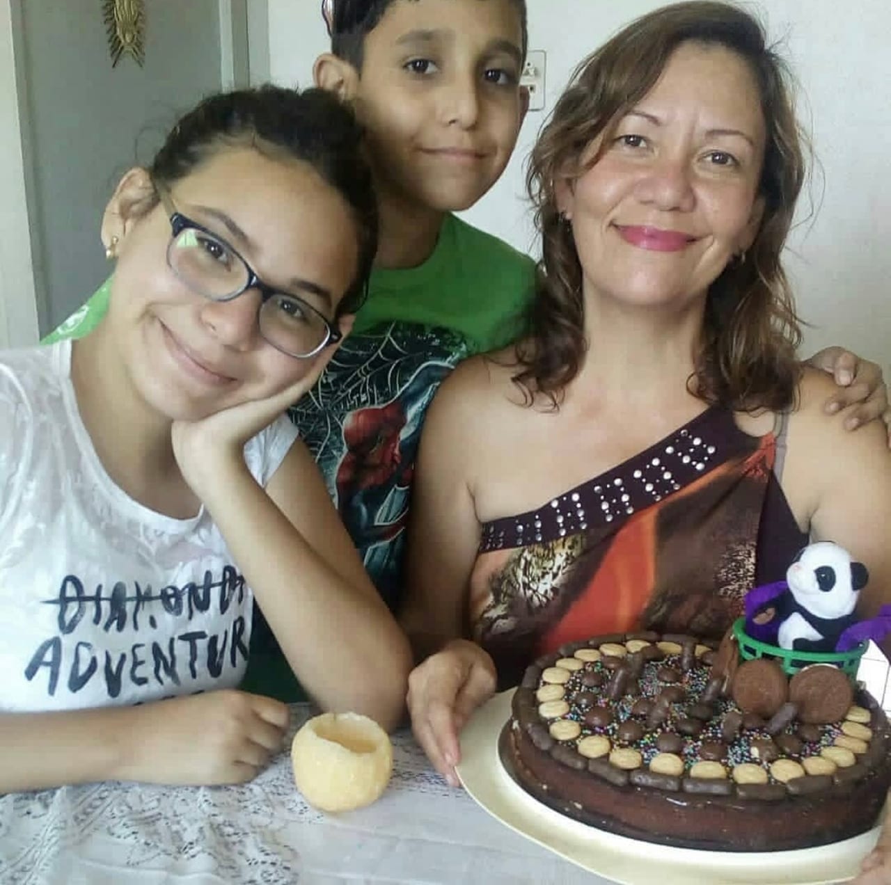 Foto de Elys Ortega, Diego y María Concepción