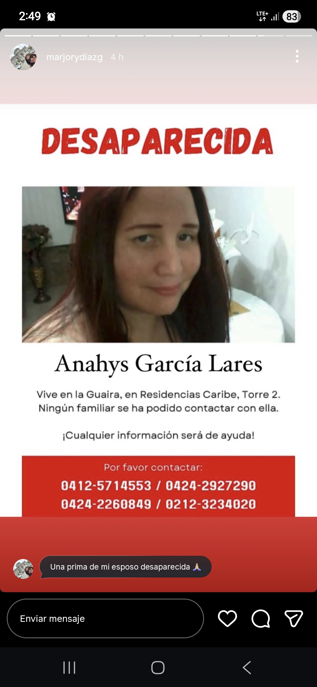 Foto de Anahys García Lares
