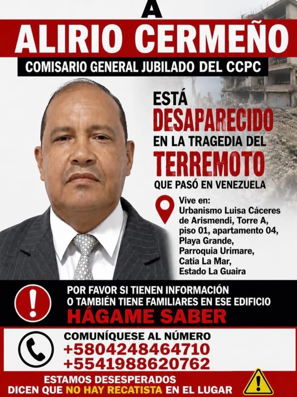 Foto de Alirio cermeño