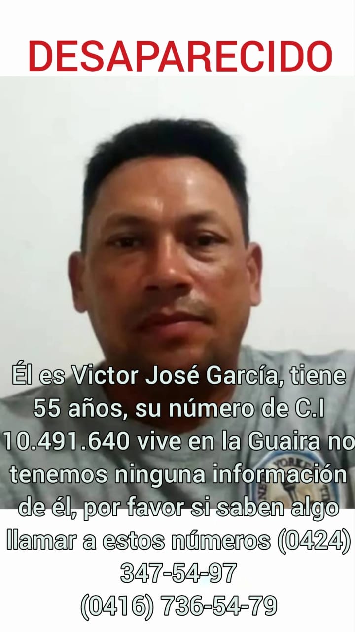 Foto de Víctor José García