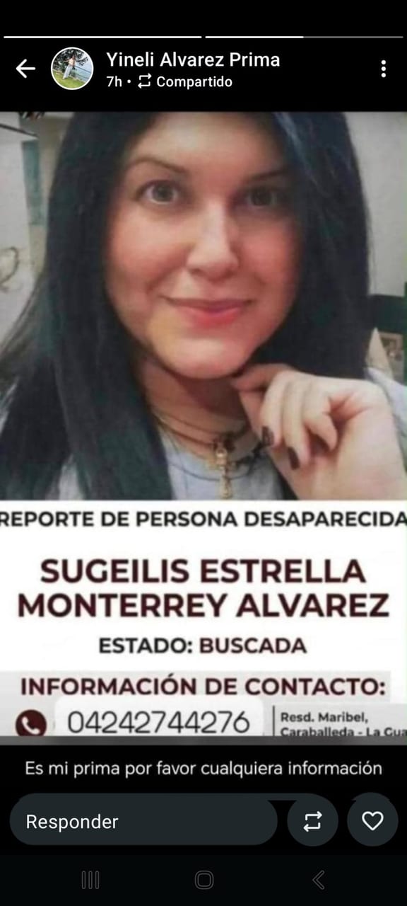 Foto de Sugeilis Estrella Monterrey Alvarez