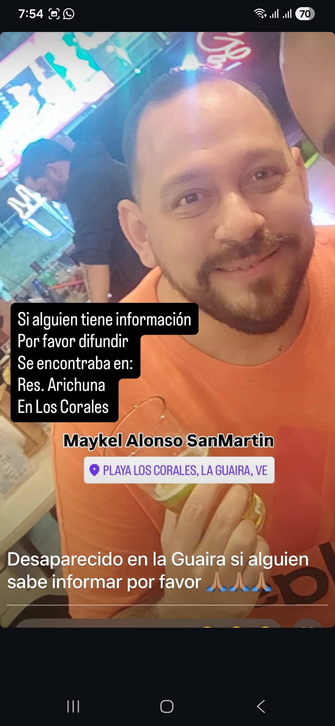 Foto de Maykel Alonso San Martin