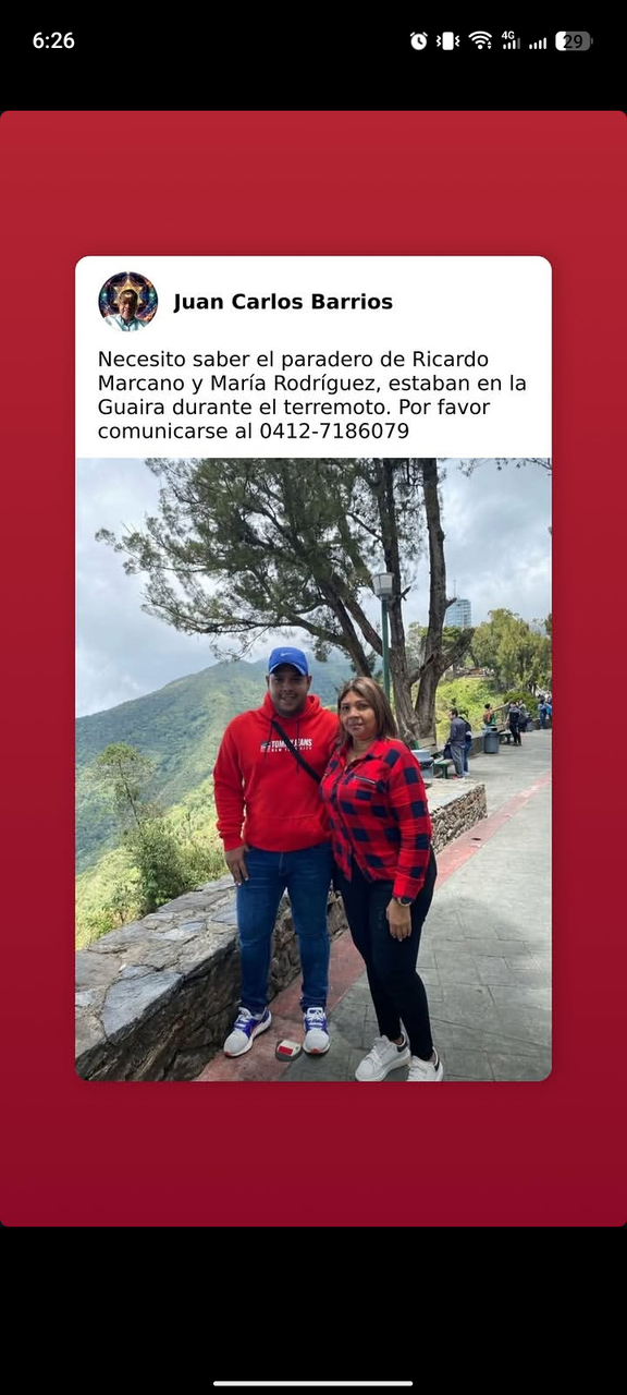Foto de María Teresa Rodríguez , Ricardo marcano