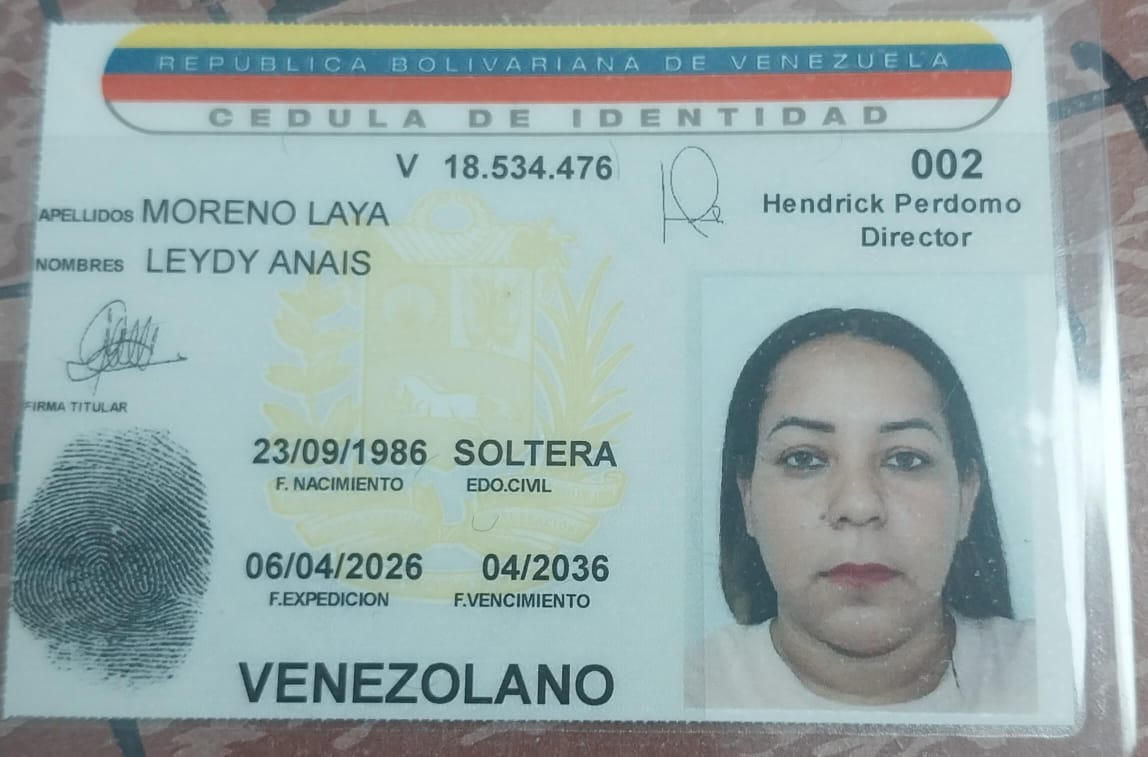 Foto de Leydy moreno