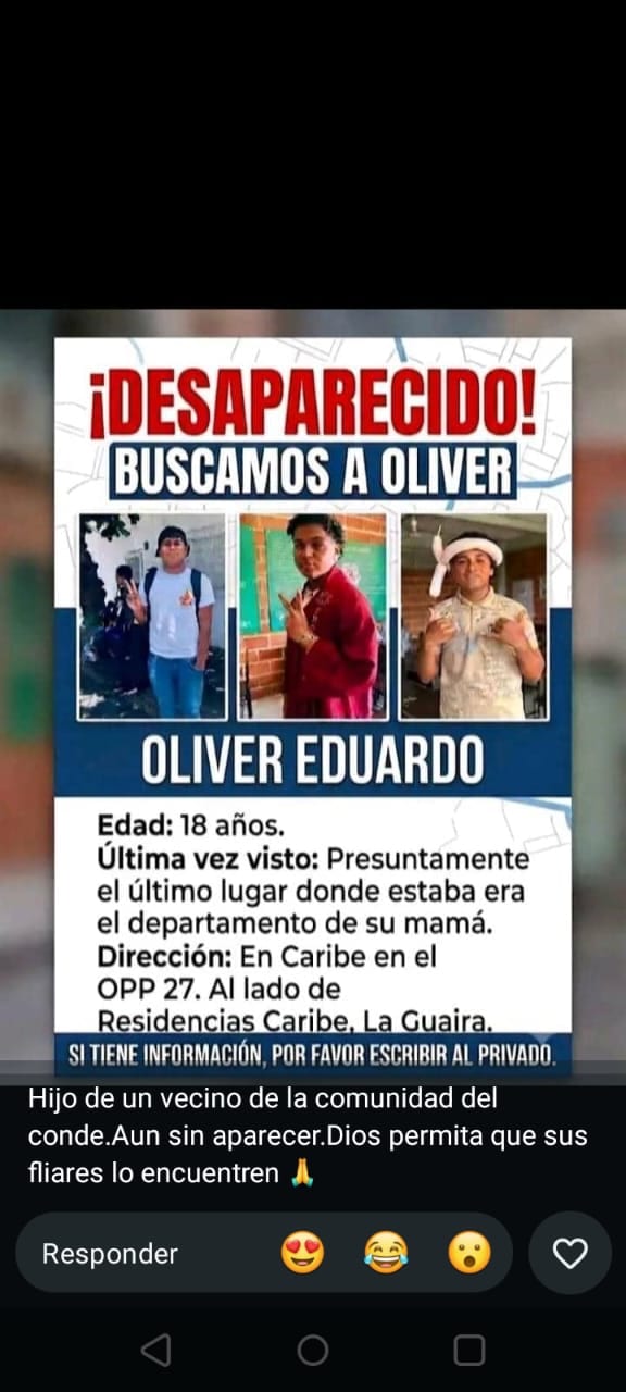 Foto de oliver eduardo tortolero castillo