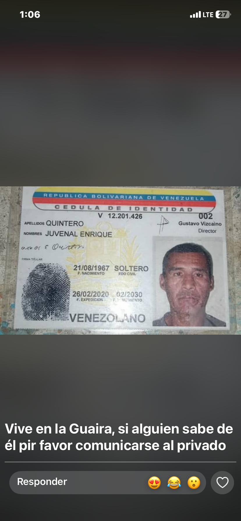 Foto de Juvenal Enrique Hernandez