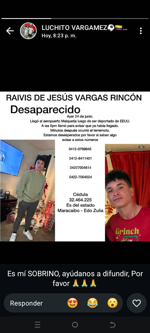 Foto de reiver de Jesús Vargas rincón