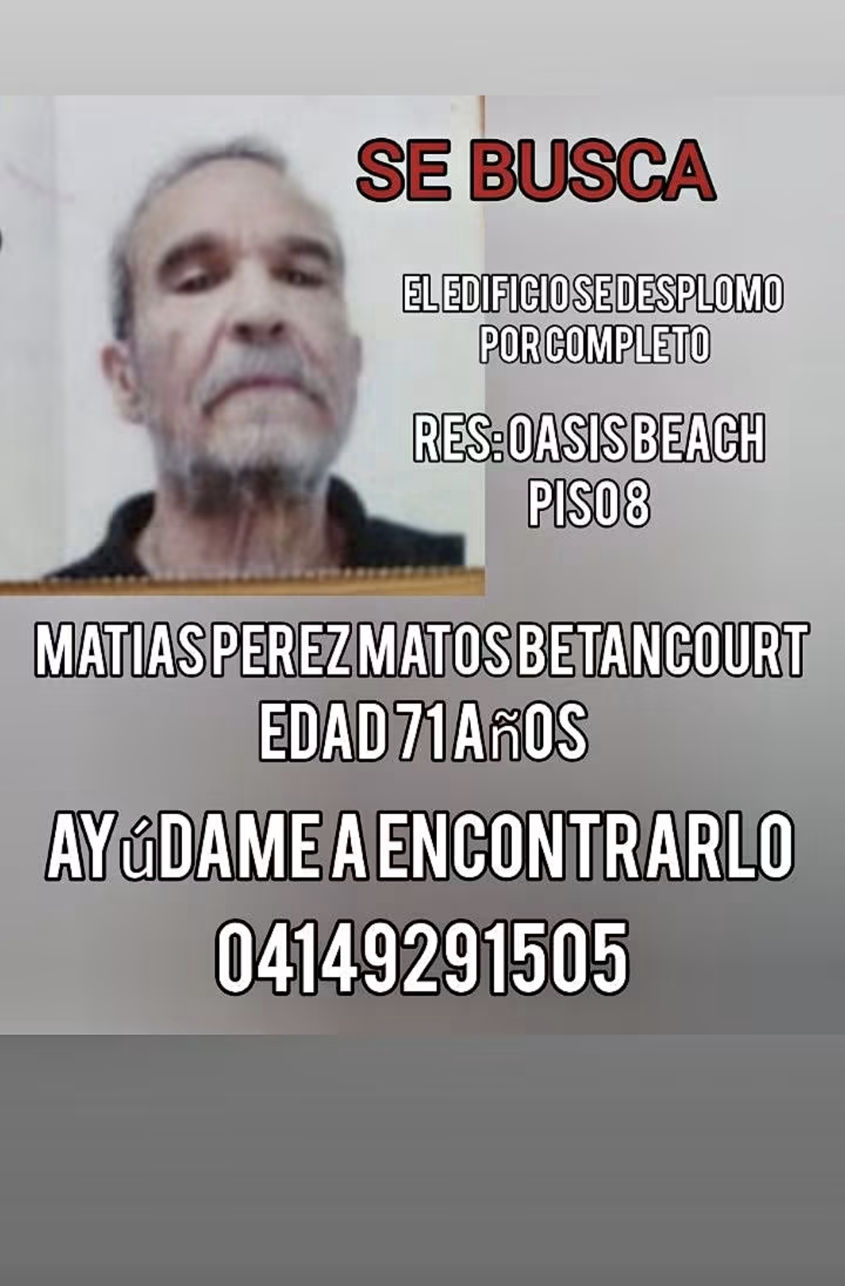 Foto de Matías Pérez Matos