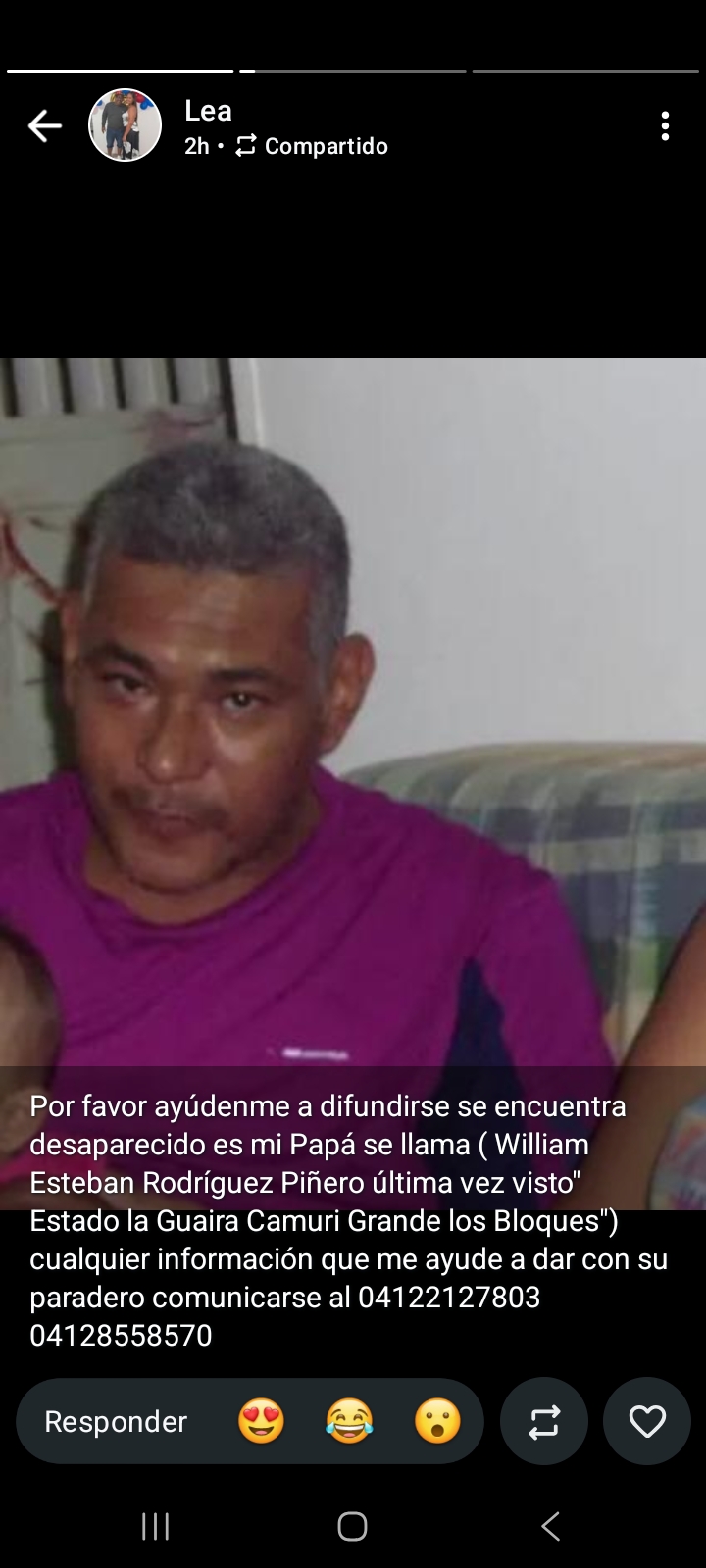 Foto de Williams esteban Rodriguez piñera