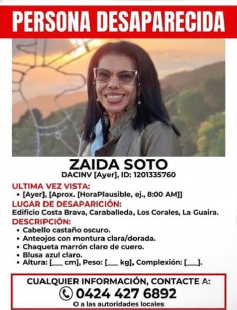 Foto de Zaida Soto