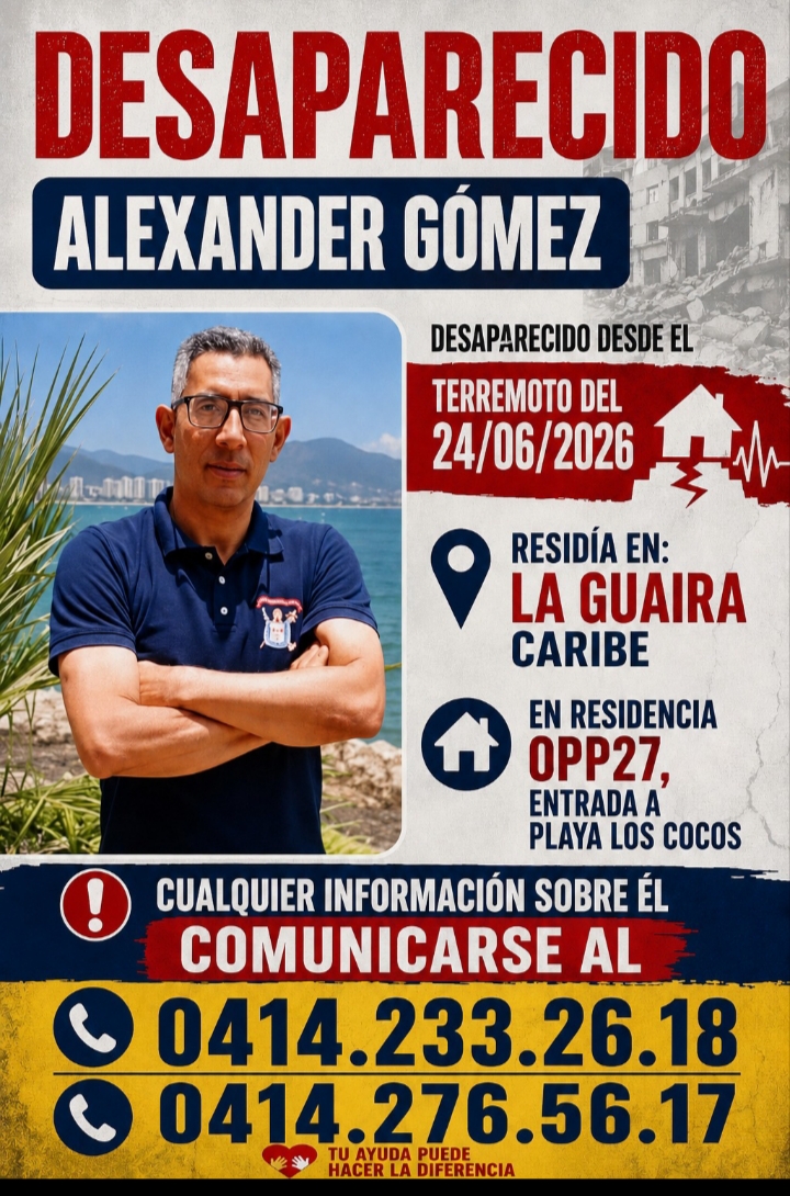 Foto de Alexander José Gómez