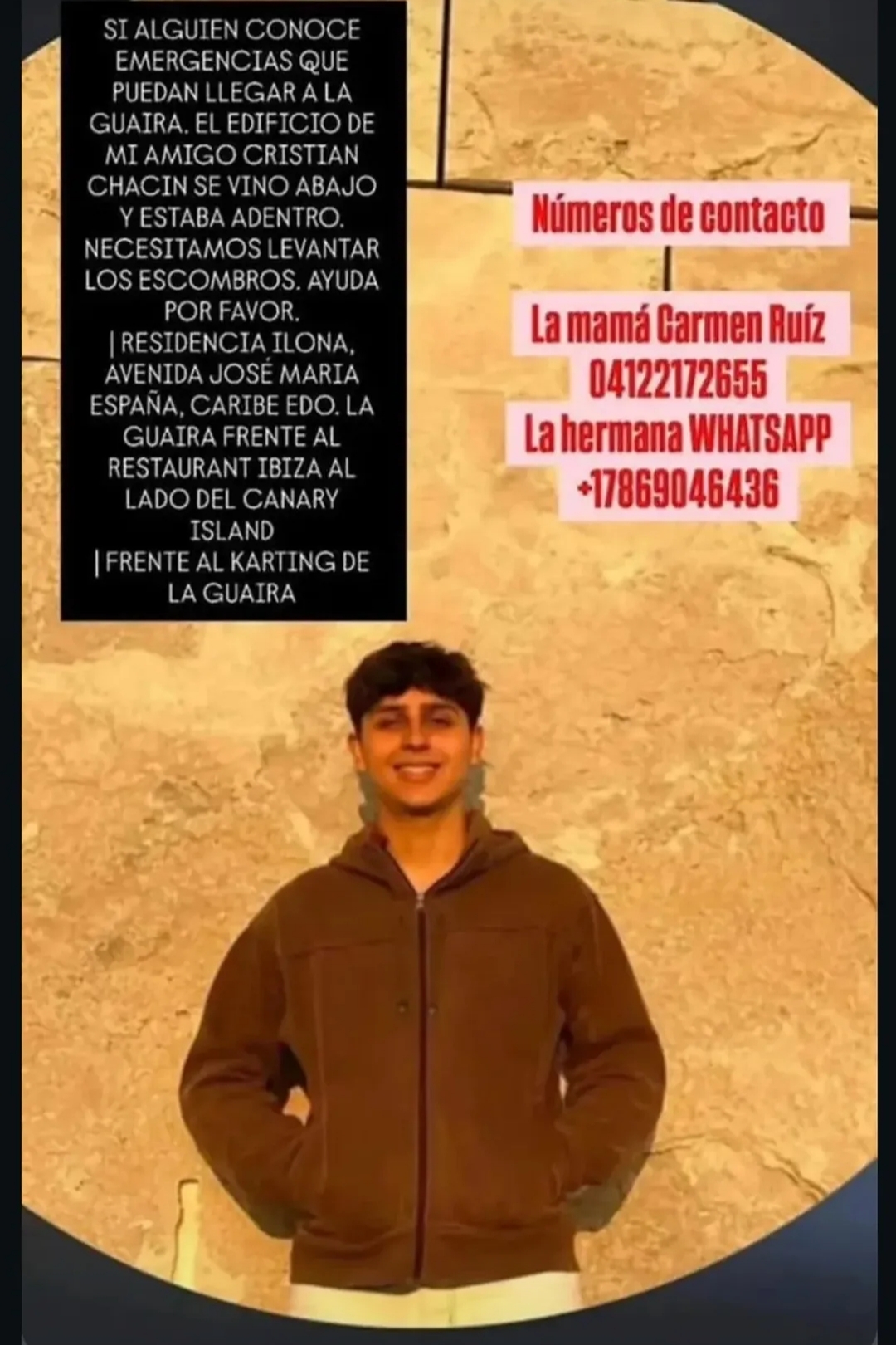 Foto de Cristian chancín