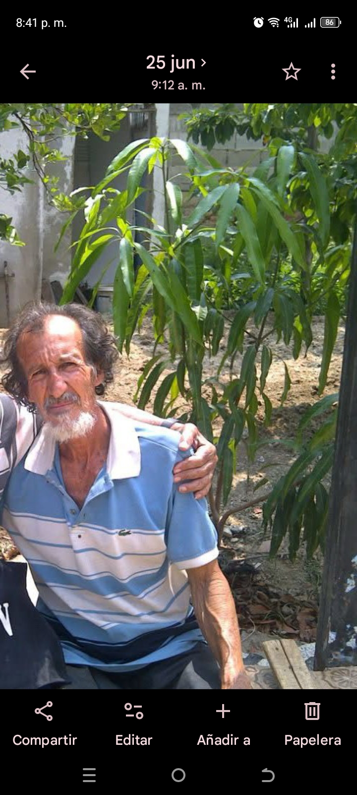Foto de Lorenzo Enrique Pereda Marval
