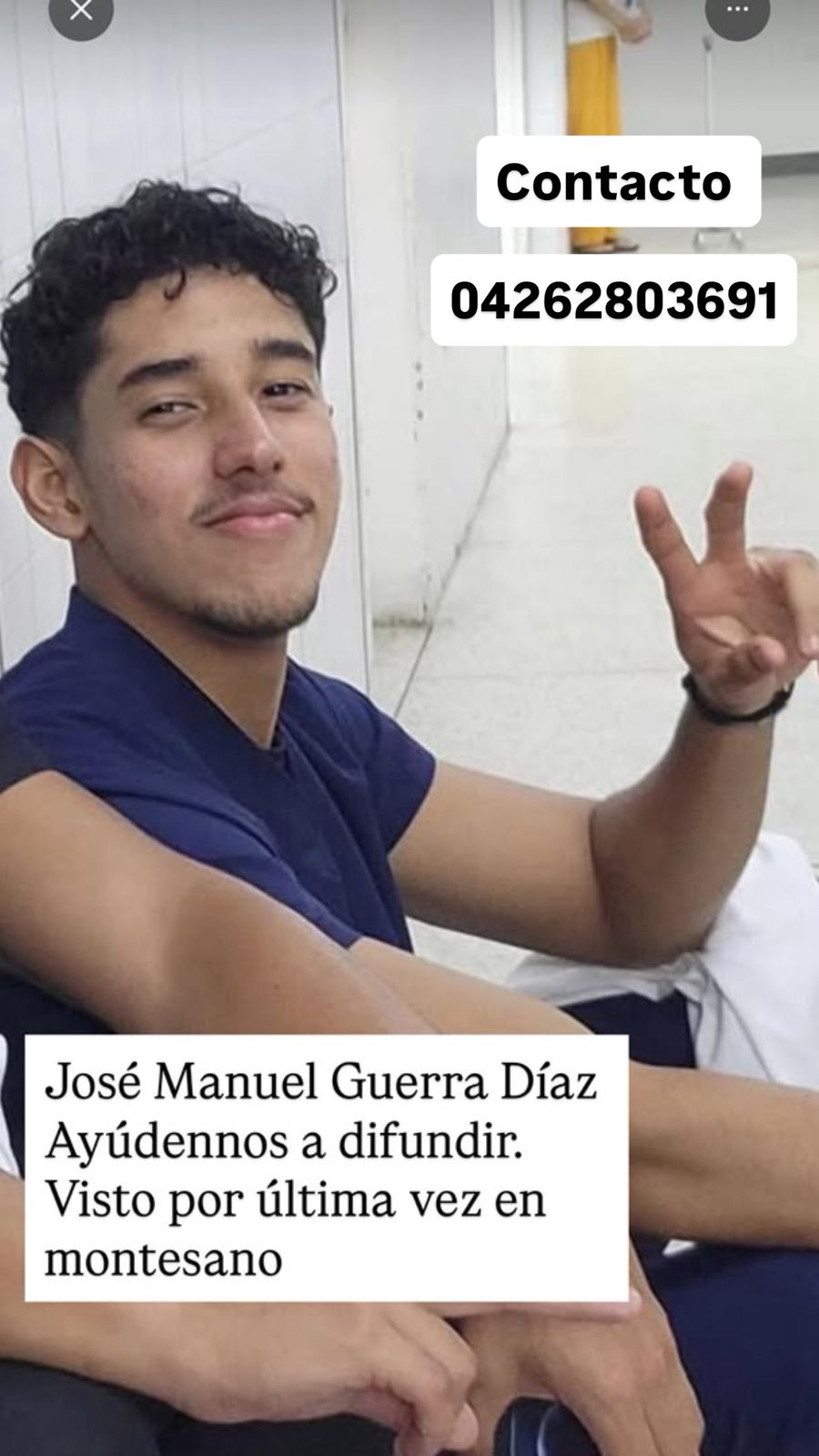 Foto de José Manuel guerra días