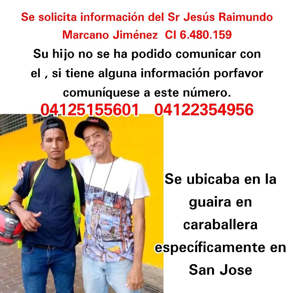 Foto de Jesus Raimundo Marcano Jiménez