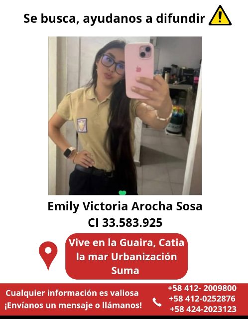 Emily Victoria Arocha Sosa