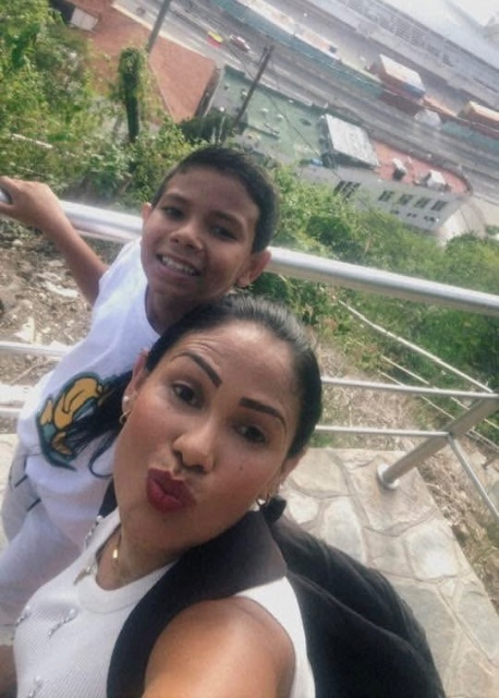 Foto de Milanyila y Matias Figueroa