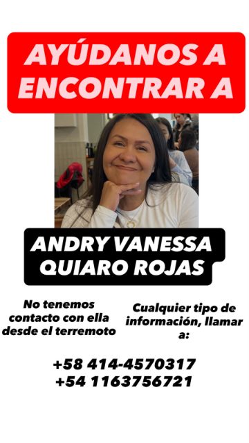 Foto de Andry Vanessa Quiaro Rojas