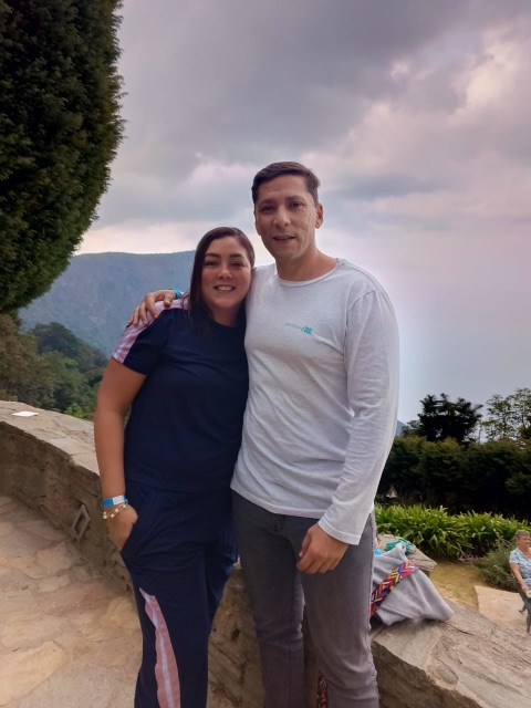 Foto de Melissa Cañas y Wilbert Hernandez