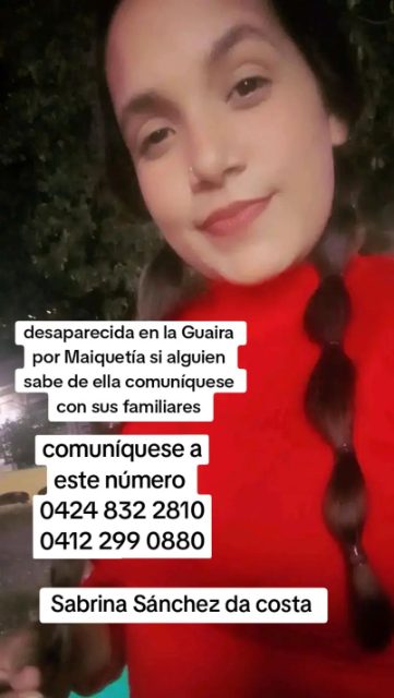 Foto de Sabrina Sánchez