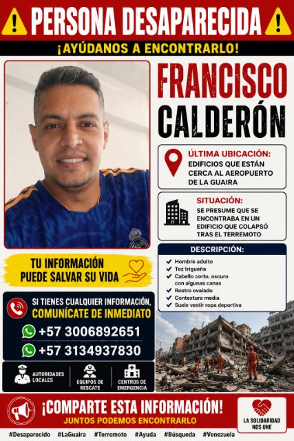 Foto de Francisco Calderón
