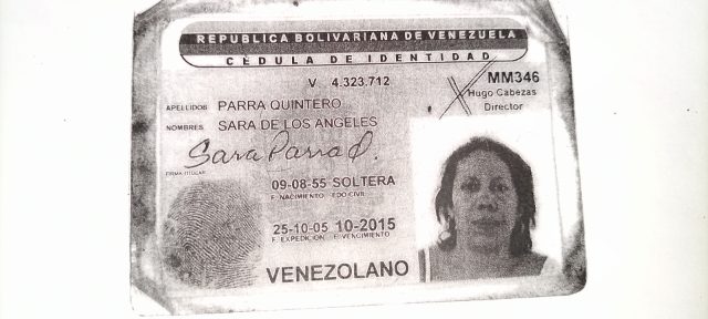 Foto de Sara parra