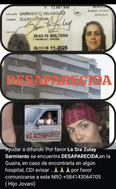 Foto de Zulay Sarmiento