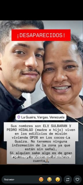 Foto de Pedro hilado y Ely Sulbaran