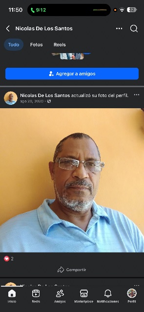 Foto de Nicolás de los santos