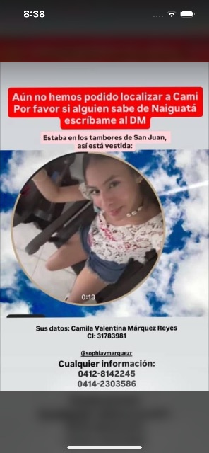 Foto de Camila Valentina Márquez Reyes