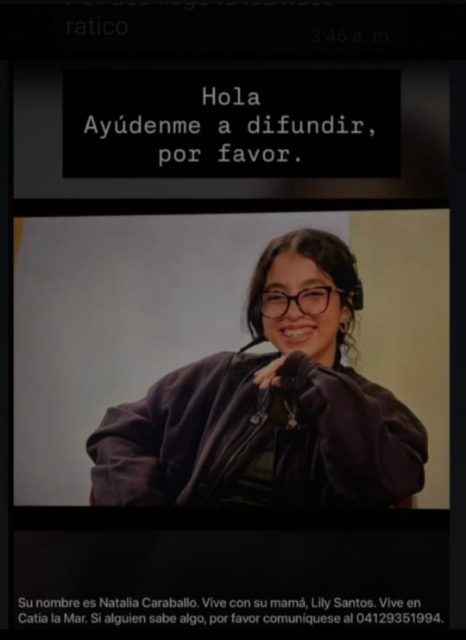 Foto de Natalia Caraballo