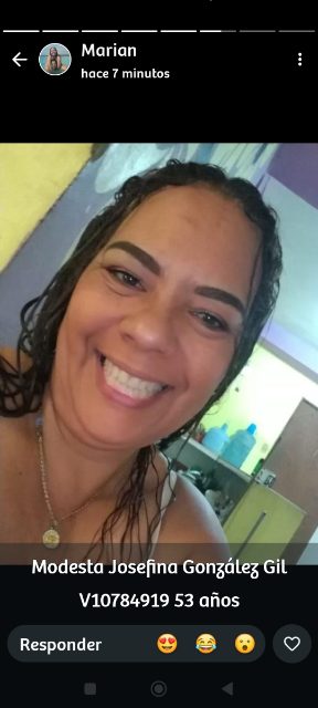 Foto de Modesta josefina gonzalez