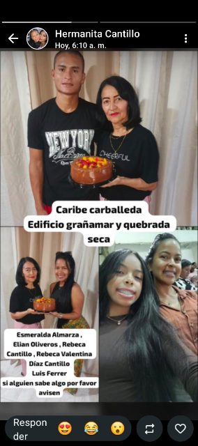 Foto de Rebeca Diaz Cantillo