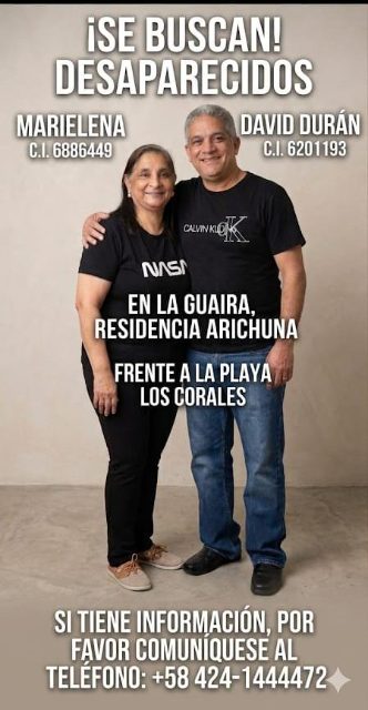 Foto de Maria elena Piñero de Duran y David Daniel Duran Dimas