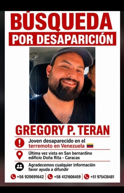 Foto de Gregory Pérez Teran