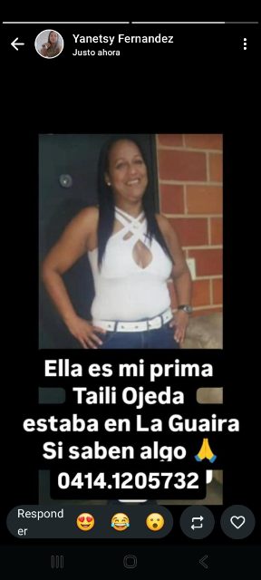Foto de Tahilyz noeli ojeda aranguren
